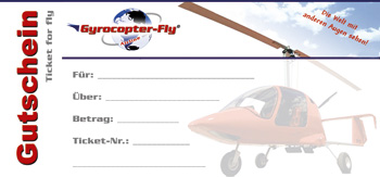 Gyrocopter-Fly - Die kleinste Airline der Welt!